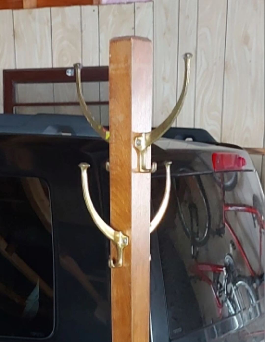 Wooden Coat Rack