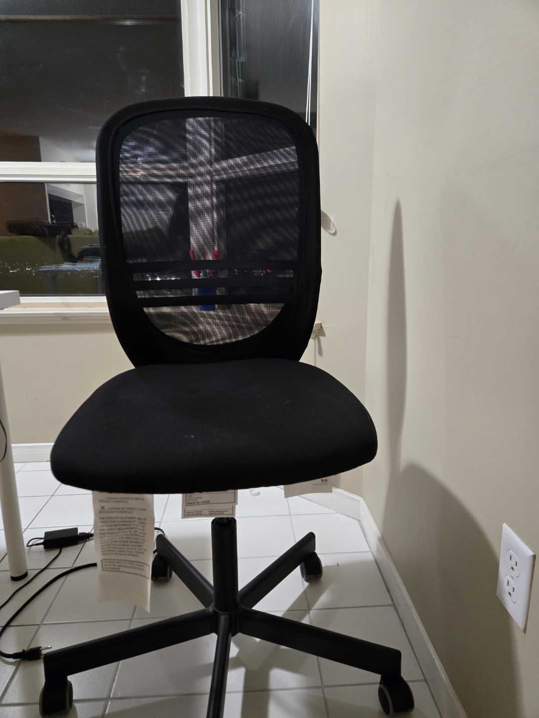Black Mesh Back Office Chair