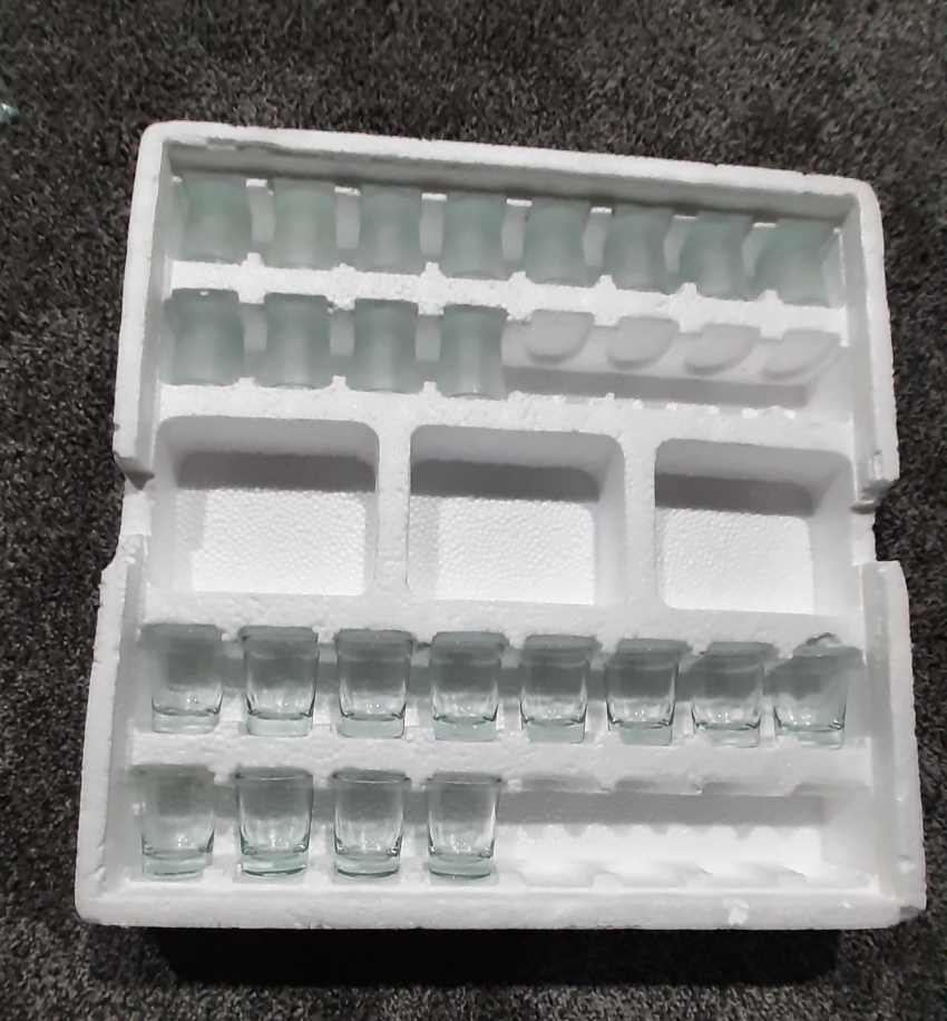 Shooter Glass Checkers Set - Glass Drinking Game - photo 3