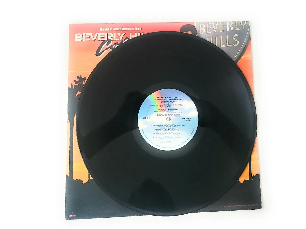 Beverly Hills Cop II Soundtrack Vinyl Record image indicator(2)
