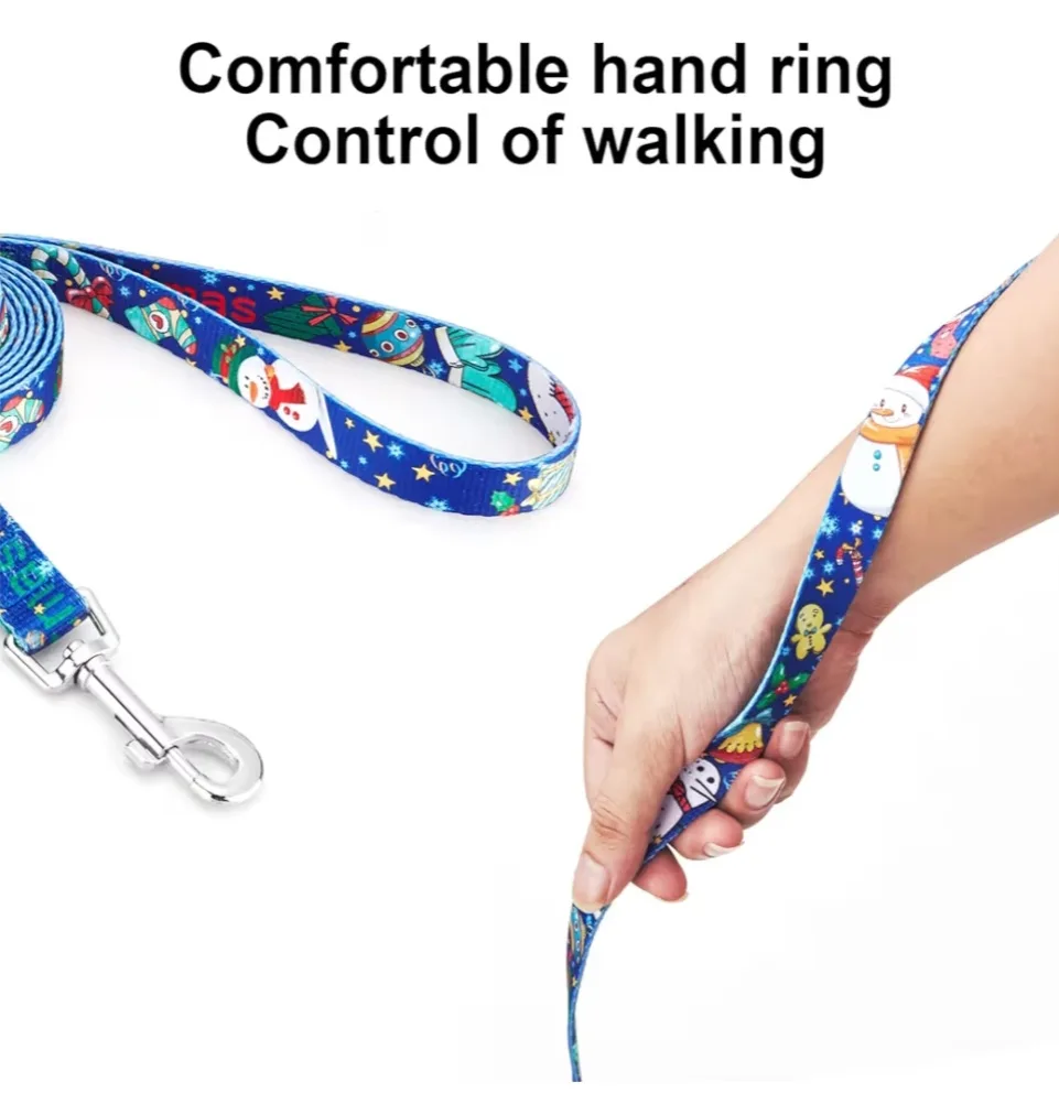 Christmas Themed Dog Leash image indicator(4)