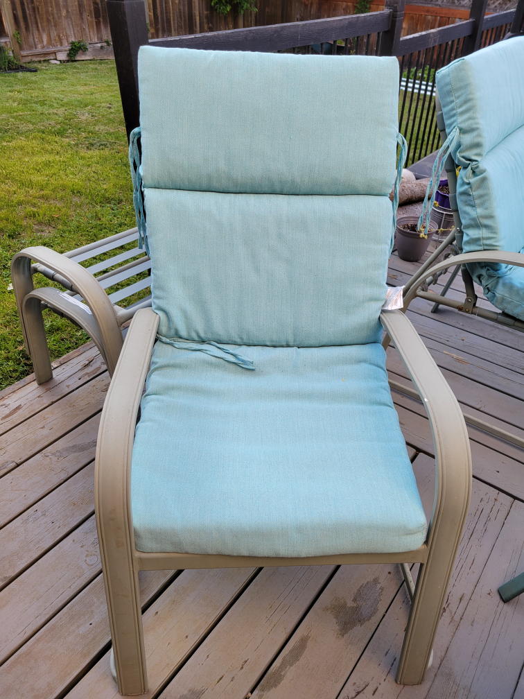 Outdoor Patio Set: Table, 6 Chairs & Cushions - photo 4