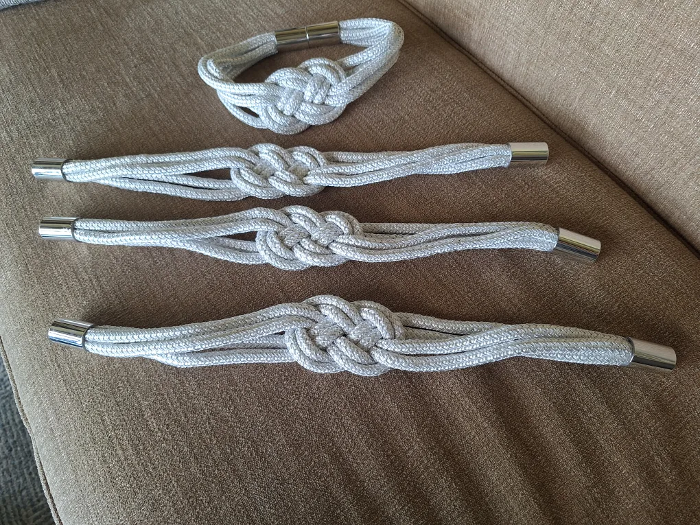 Magnetic white tiebacks thumbnail