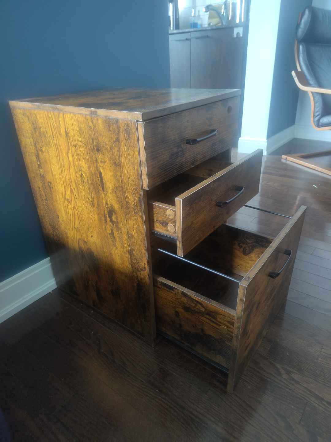 Three-Drawer Filing Cabinet / drawer - photo 2