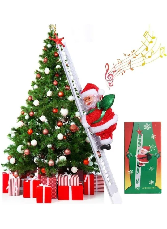 2 Brand New  Climbing Ladder Santa $20 Each Firm thumbnail