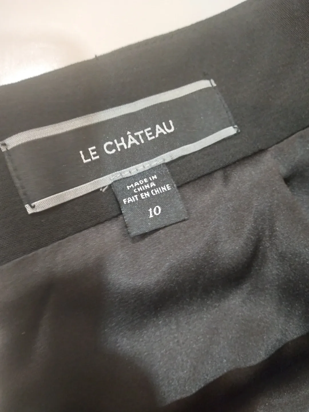 Le Chateau Black Skirt thumbnail