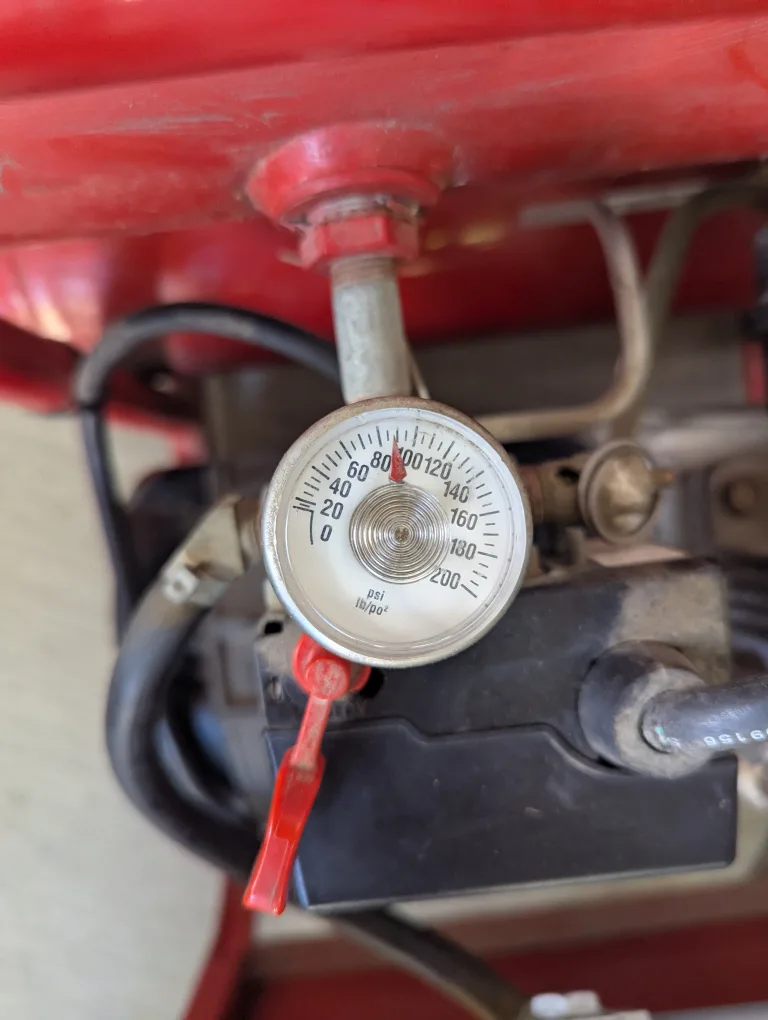 Porter Cable Air Compressor image indicator(4)