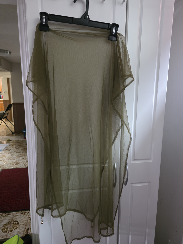 Lehenga Olive Green Formal Outfit - photo 3