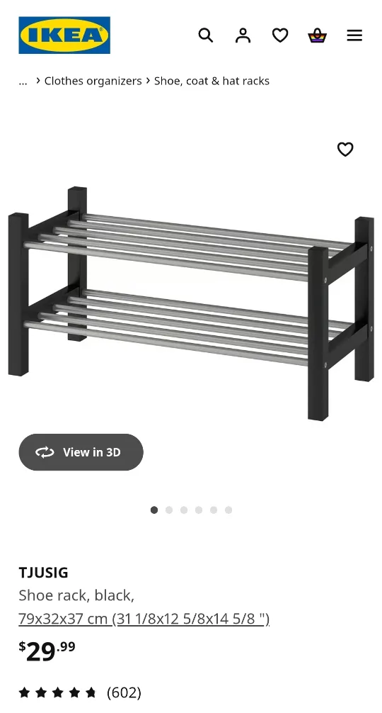 IKEA Shoe Rack image indicator(2)