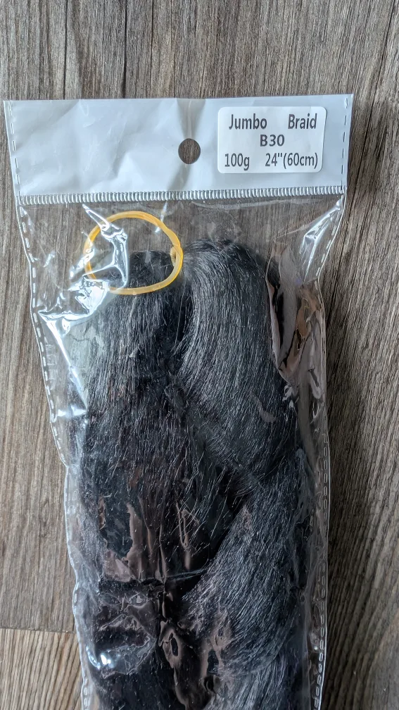 Brand NEW Ombre Braid Hair Extensions ‼️ 🖤🤎🧡💛 image indicator(4)