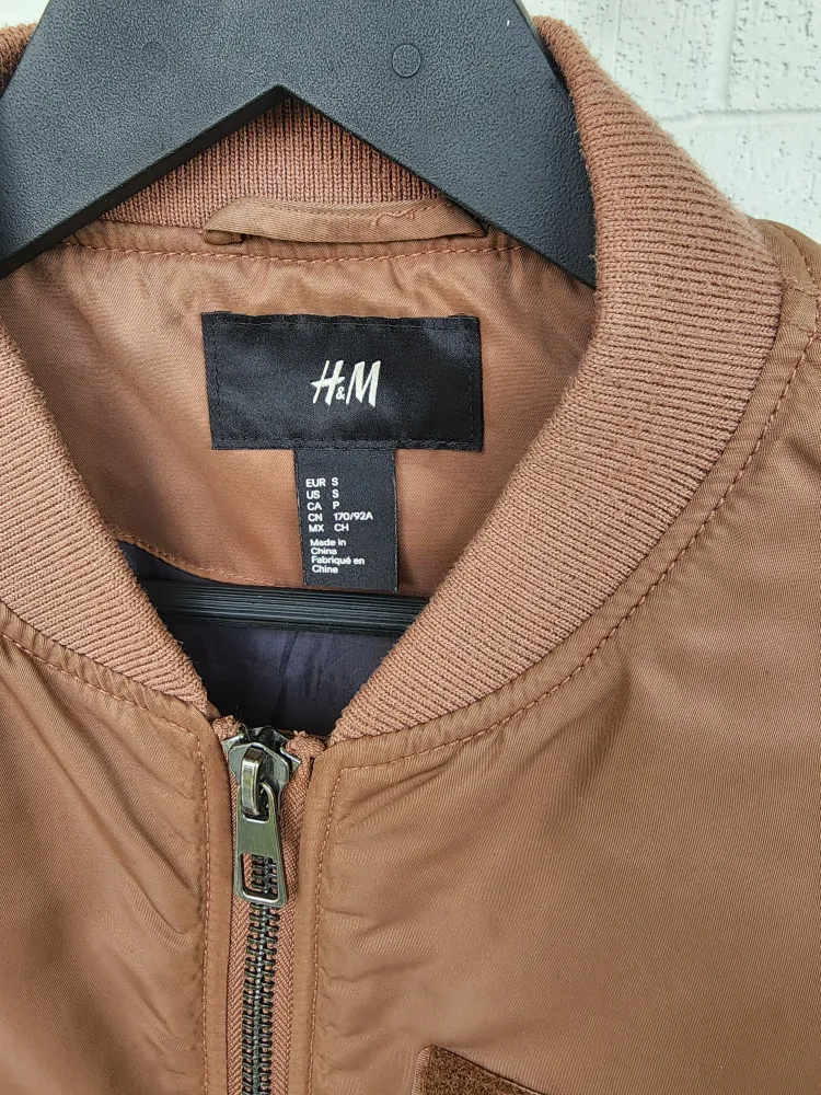 H&M Brown Bomber Jacket image indicator(2)