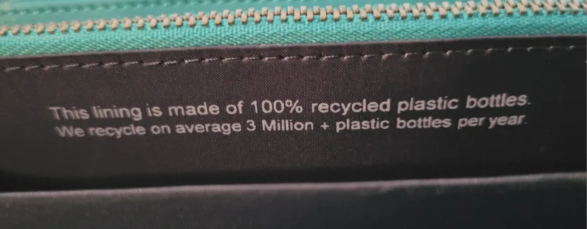 ‼️TOSS ALERT‼️Matt & Nat - Teal Wallet - Vegan Leather image indicator(6)