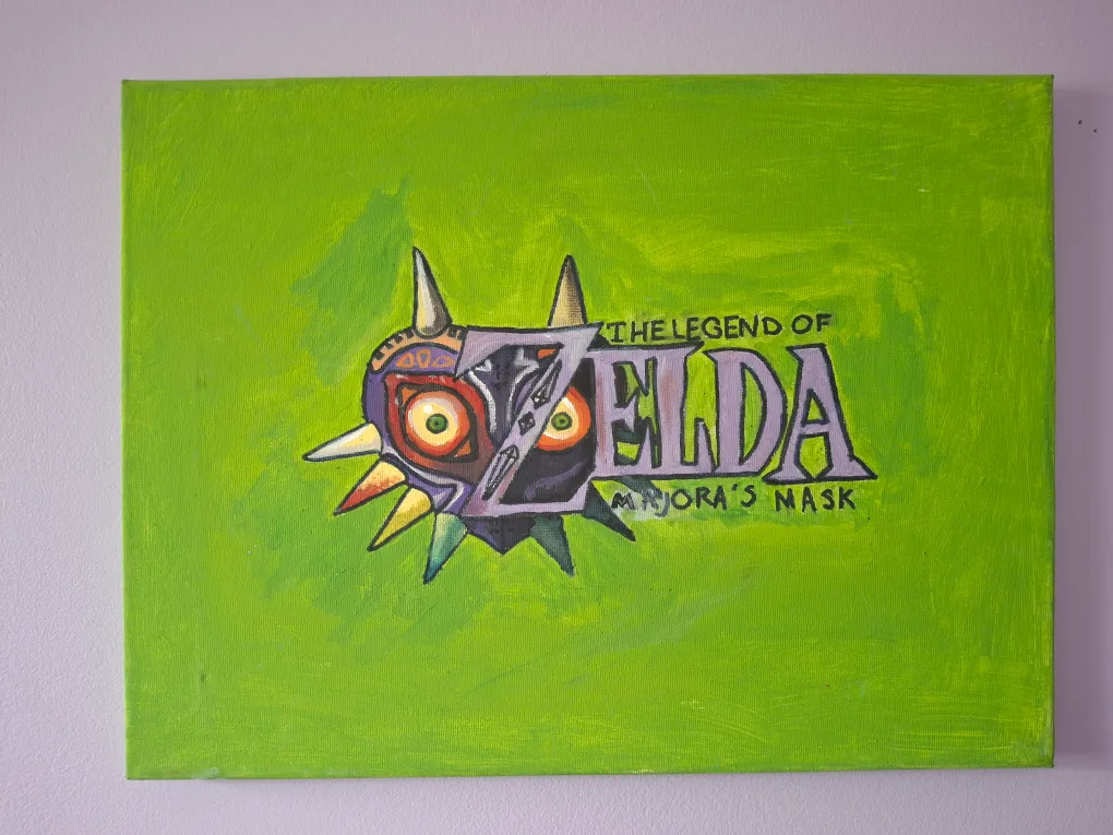 Zelda Majora's Mask Canvas Painting image indicator(2)