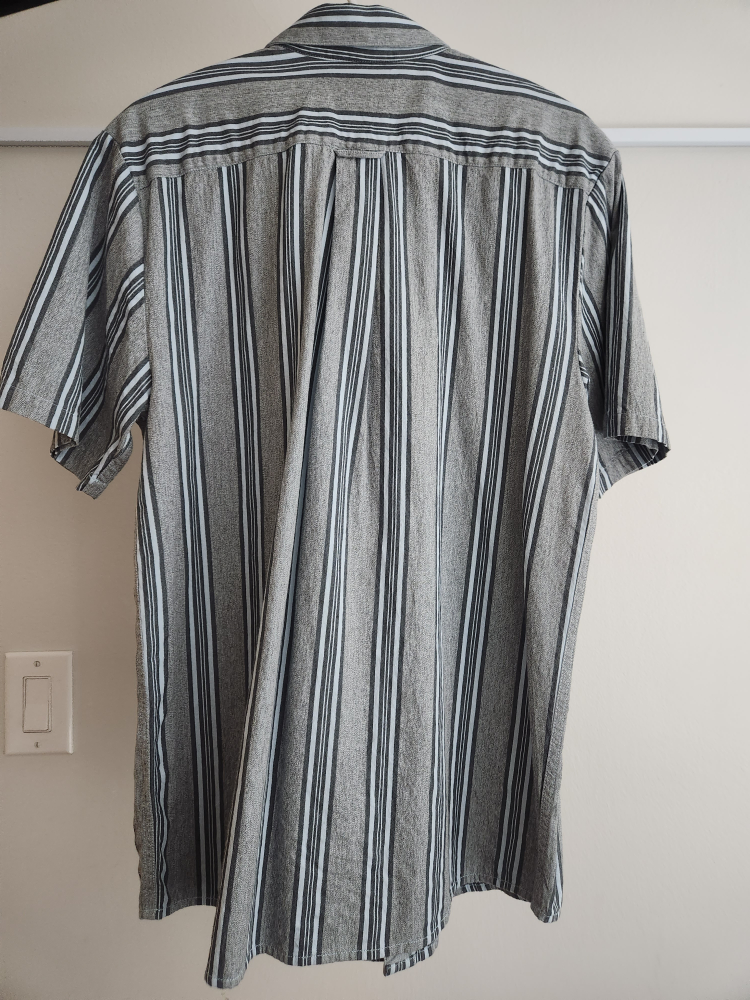 Volcom Striped Short Sleeve Button-Up Shirt - photo 2