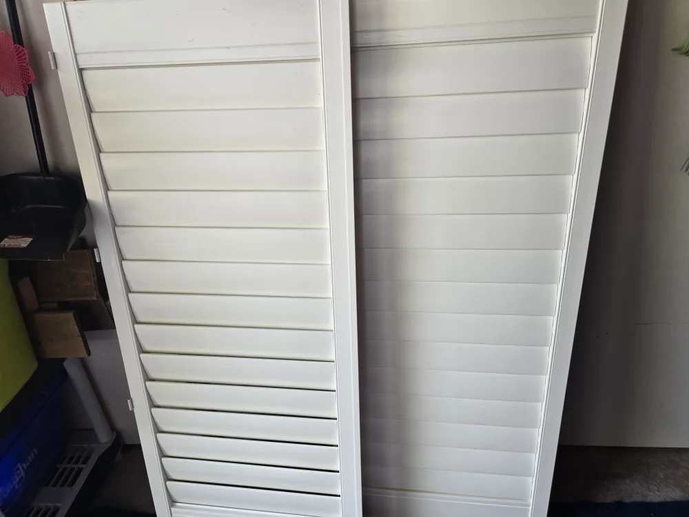 White Shutter Style Panels image indicator(2)