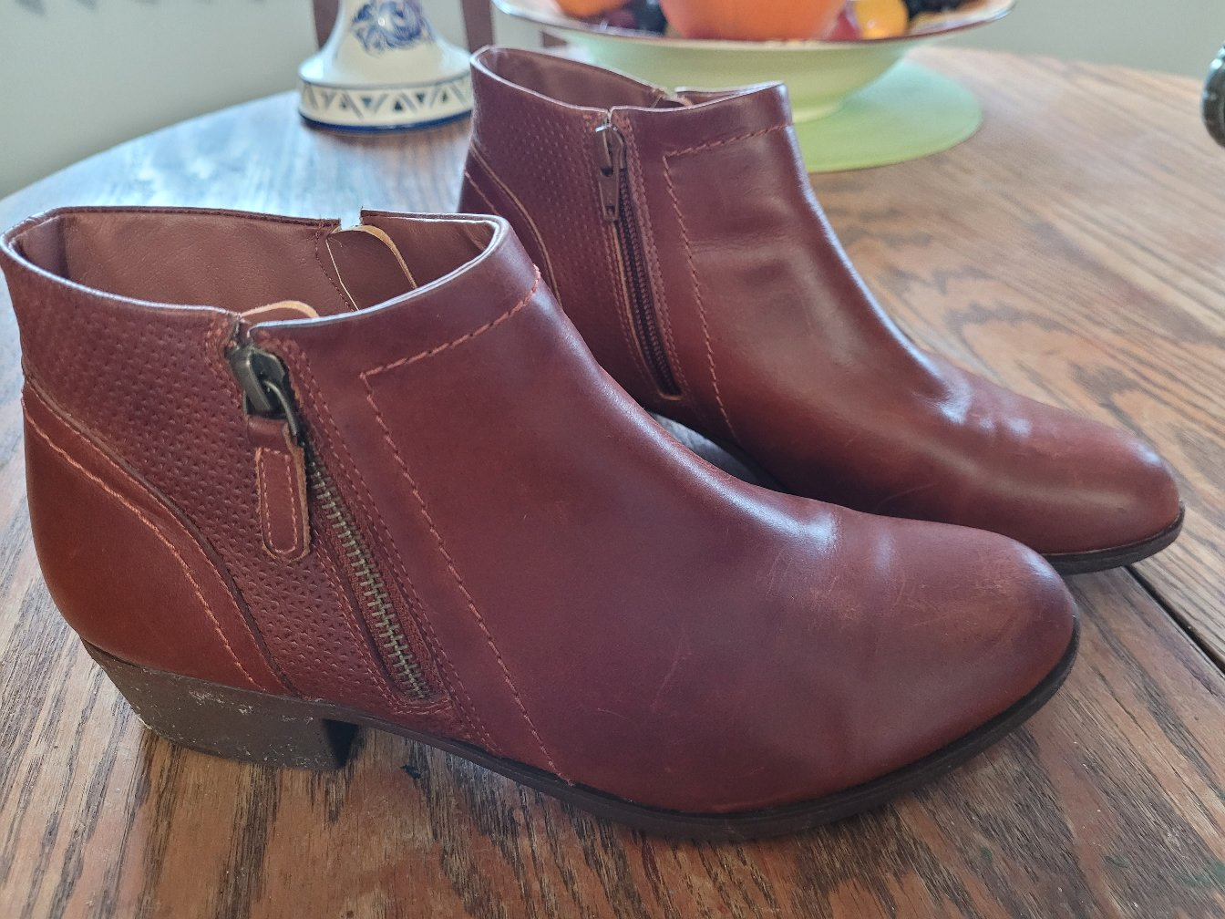 Rocport Brown Leather Ankle Boots - photo 2