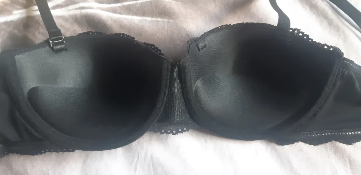 NEW George Black Lace Bra - Size 36A image indicator(6)