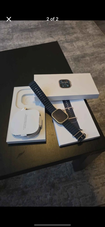 Apple Watch Ultra 2 with Box and 1 extra band
