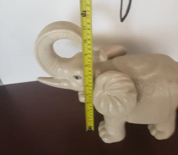 Ceramic Elephant Figurine - Home Decor image indicator(3)