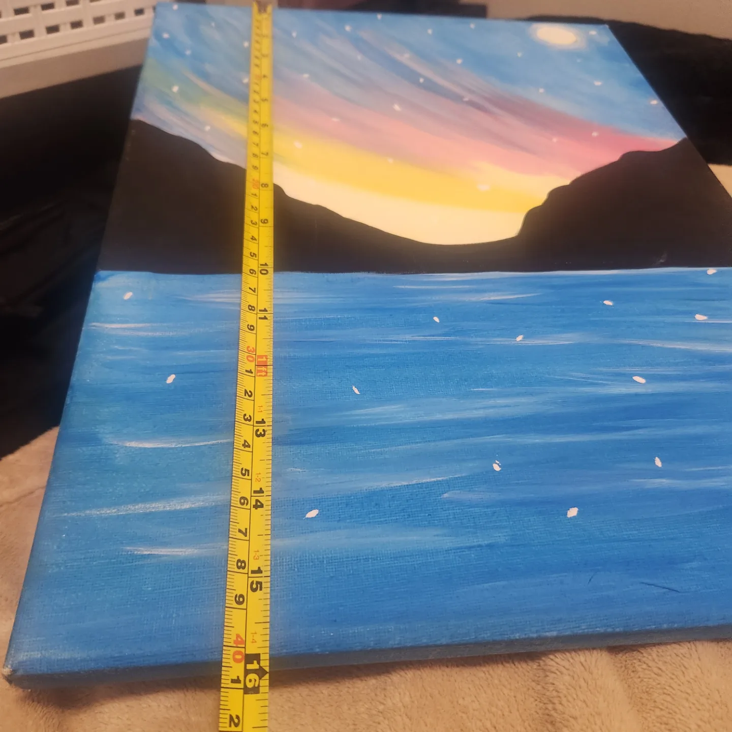 Hand-Painted Landscape Water Painting image indicator(4)