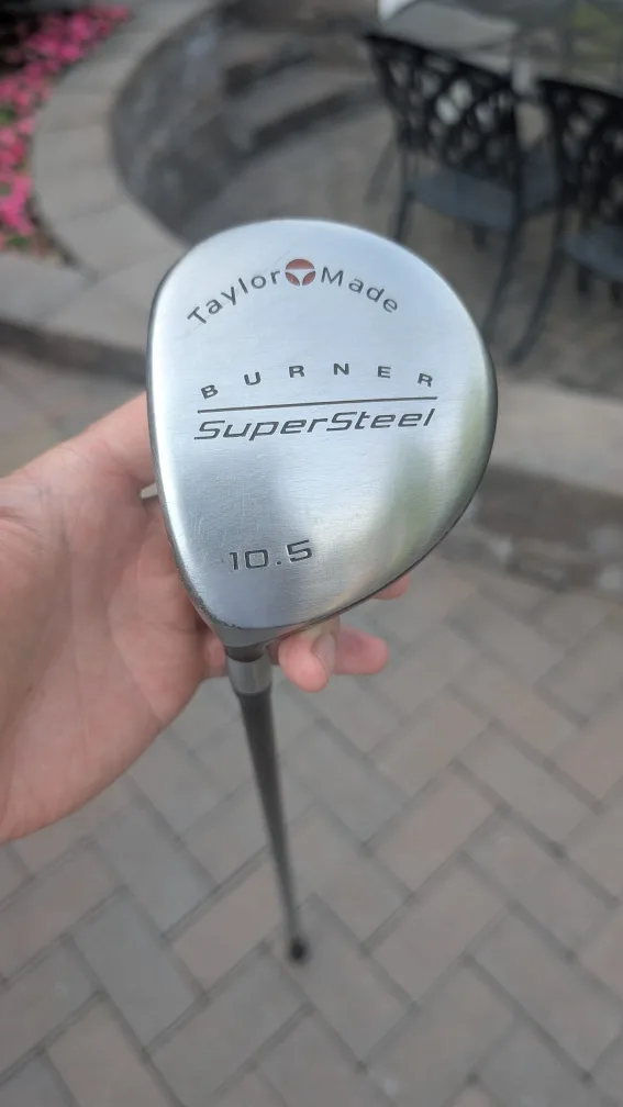 TaylorMade Burner SuperSteel 10.5 Driver - left handed thumbnail