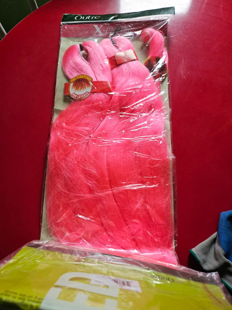 Outre X-Pression Ultra Braid 3X 52" Hot Pink image indicator(2)
