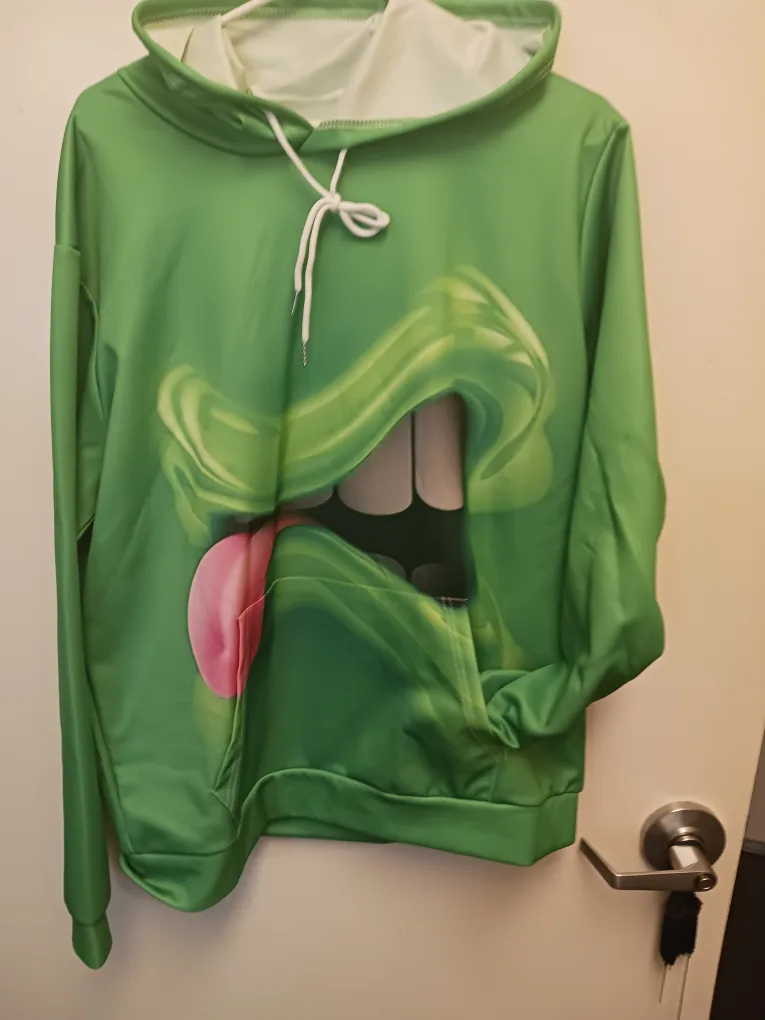 Green Graphic Hoodie thumbnail