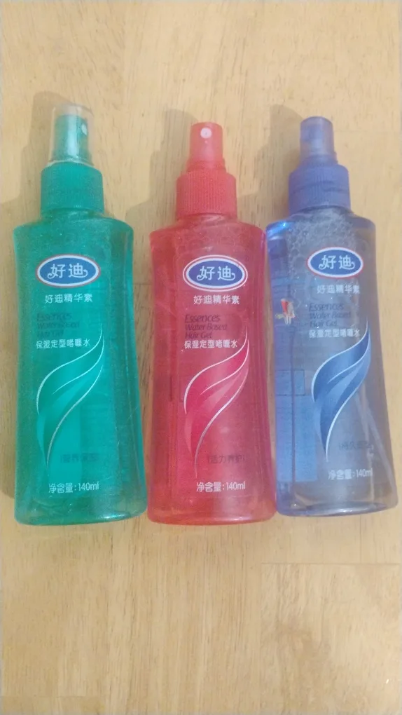 Essences hair Water Based Refreshing Spray 140ml water gel thumbnail