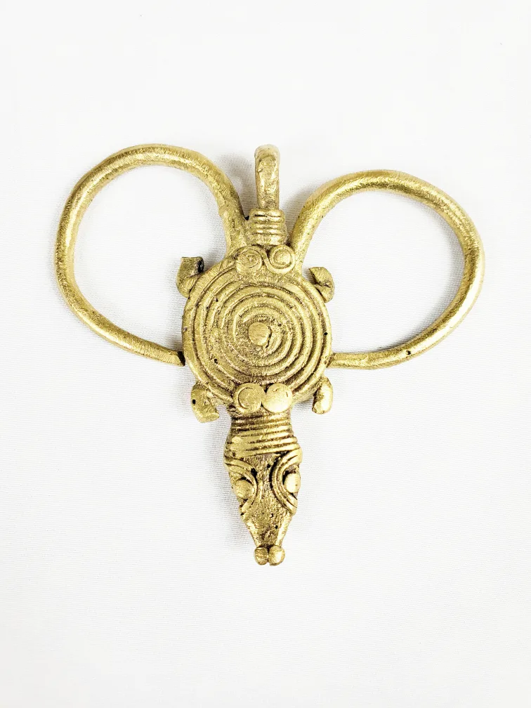 Unique African Brass Pendant Jewelry thumbnail