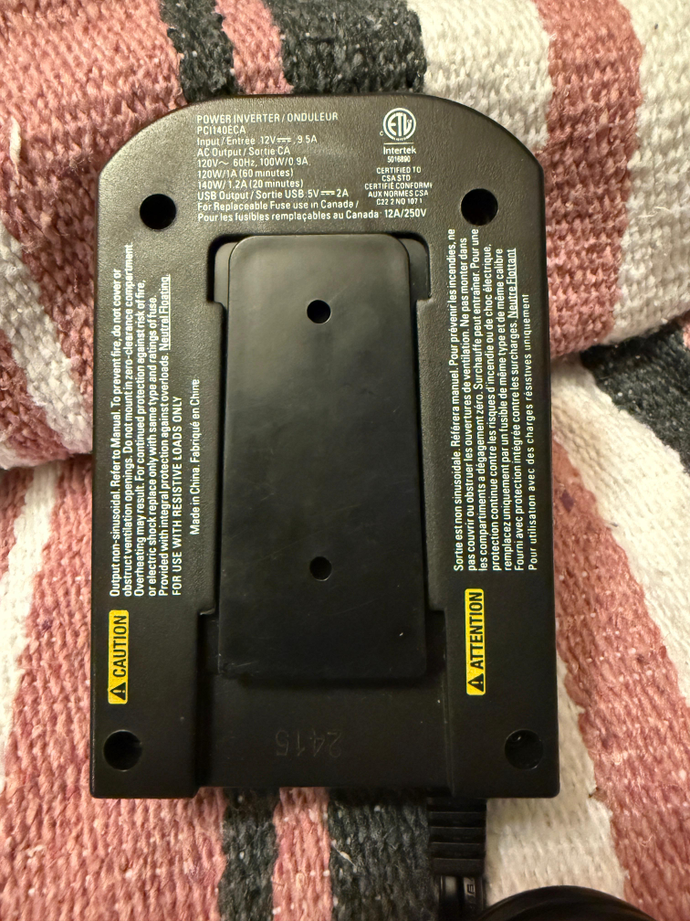 Car Plug Adapter Power Inverter - photo 2