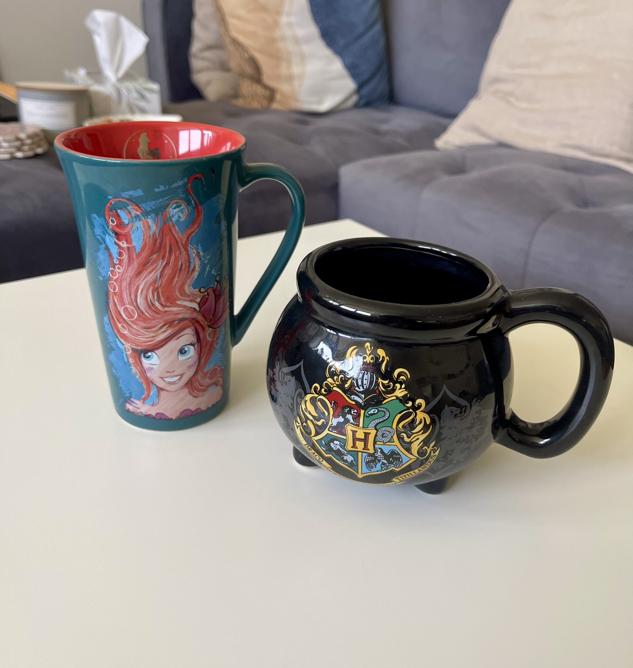 Mugs - Ariel & Hogwarts
