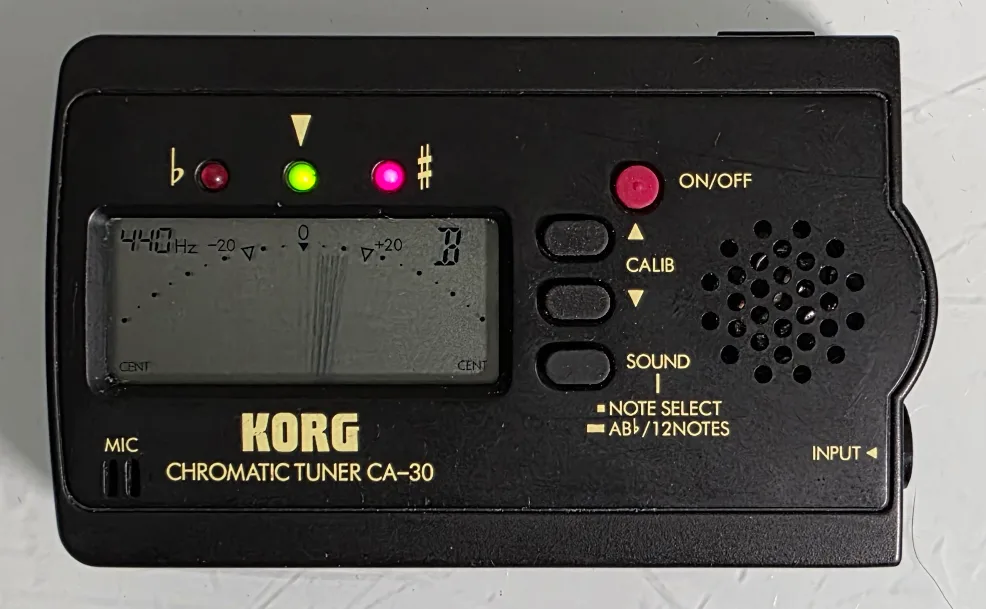 Korg CA-30 Chromatic Tuner thumbnail