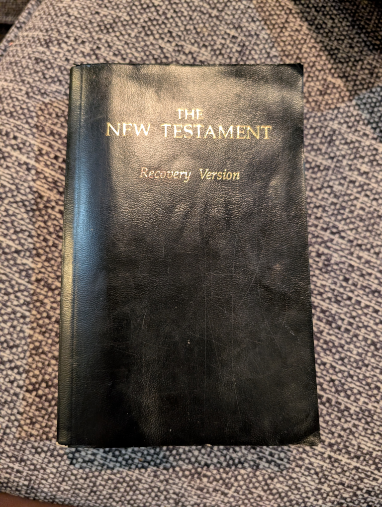 The New Testament Recovery Version#freecycle