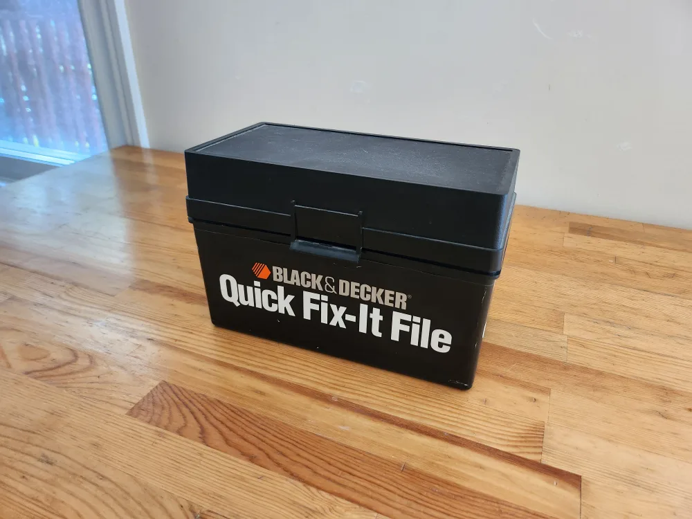 Black & Decker Quick Fix-It File thumbnail