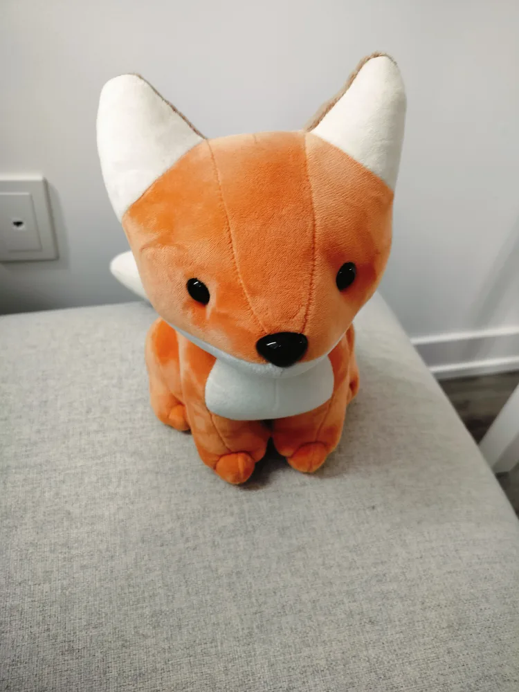 Orange Fox Plush Toy thumbnail