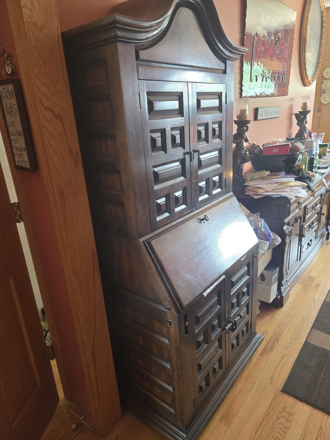 Vintage Style Wooden Cabinet - photo 2