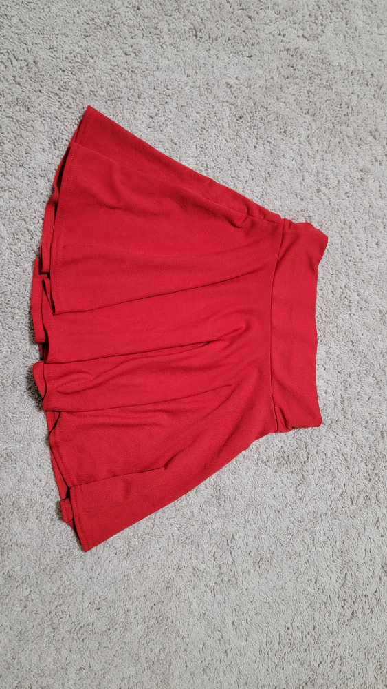 Red mini Skirt - photo 5