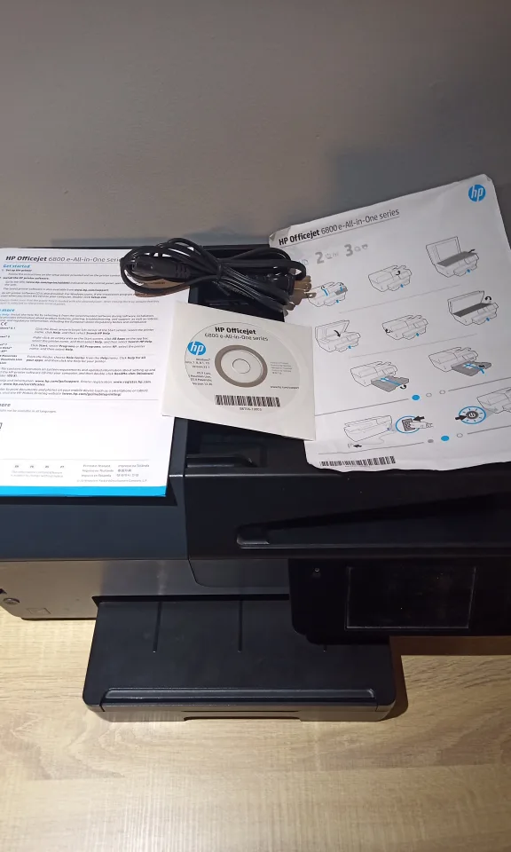HP Officejet 6800 e-All-in-One Series Printer image indicator(5)