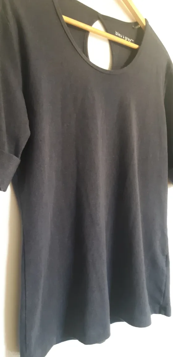 Bleu & Gray Top - Size L image indicator(3)