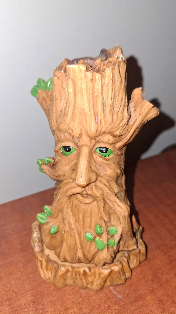 Incense Cones & Tree Face Incense Holder Set thumbnail