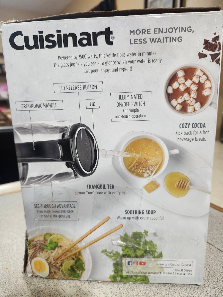 Cuisinart Electric Kettle - photo 3