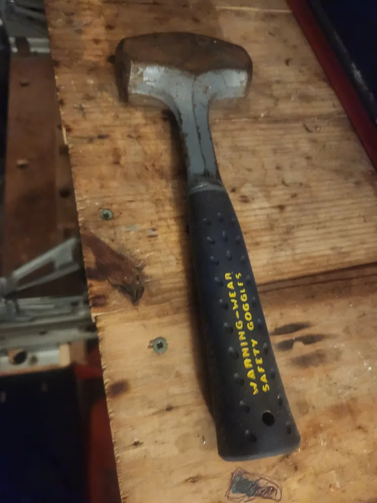 Hammer with Safety Goggles Warning thumbnail