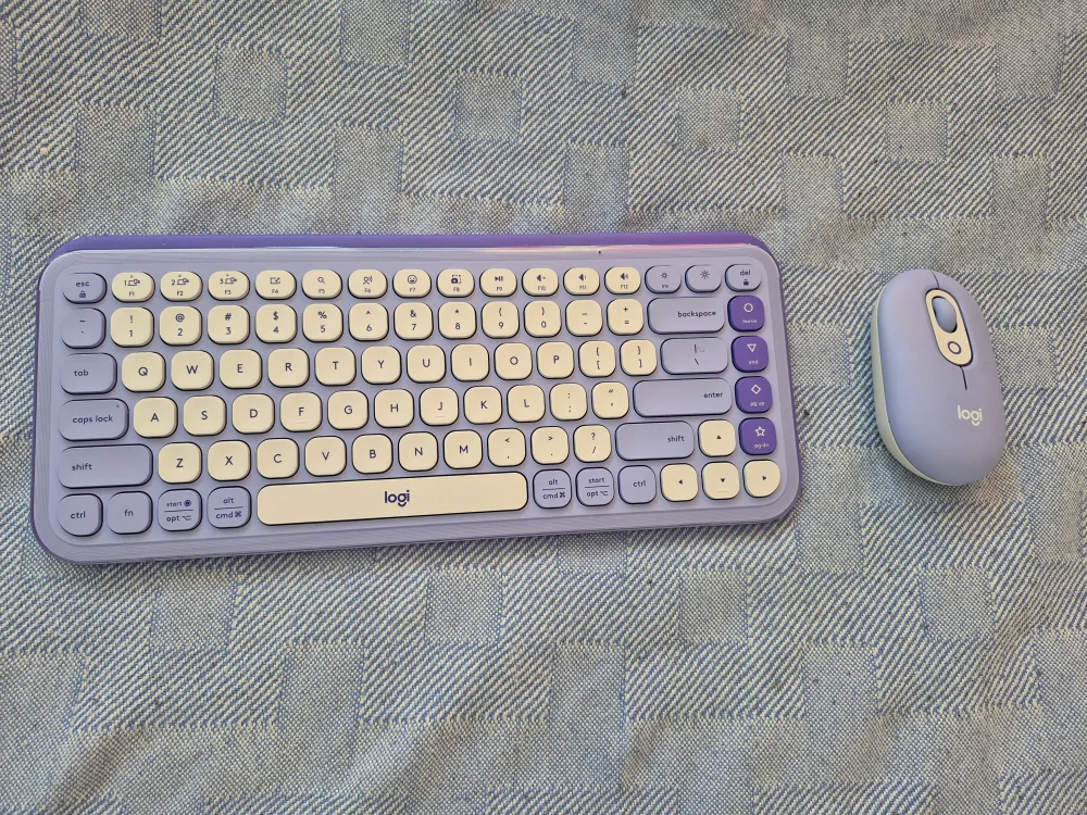 LogiTech Bluetooth keyboard and mouse thumbnail