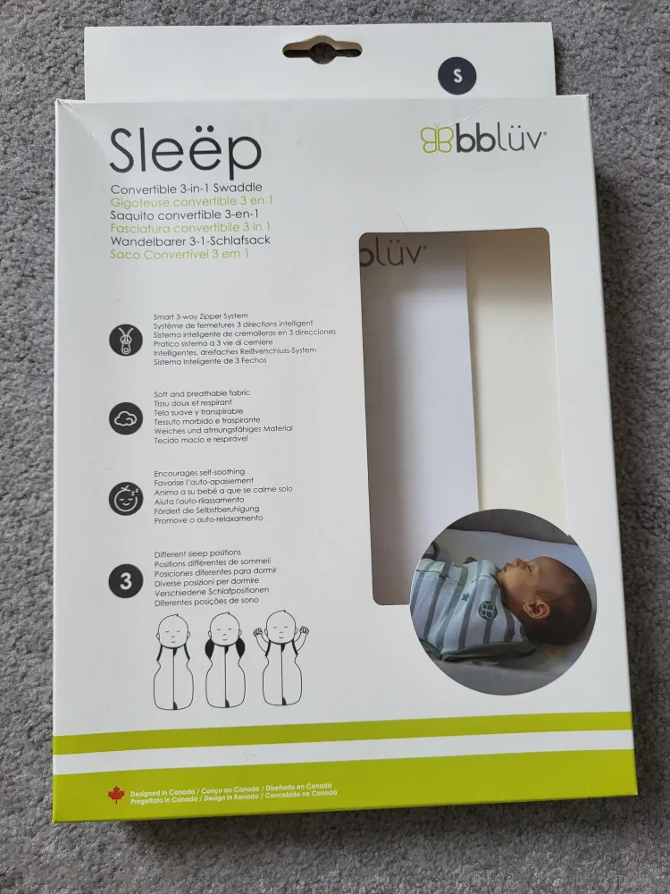 Love To Dream Swaddle UP & BBluv Convertible Swaddle - NB Size image indicator(7)