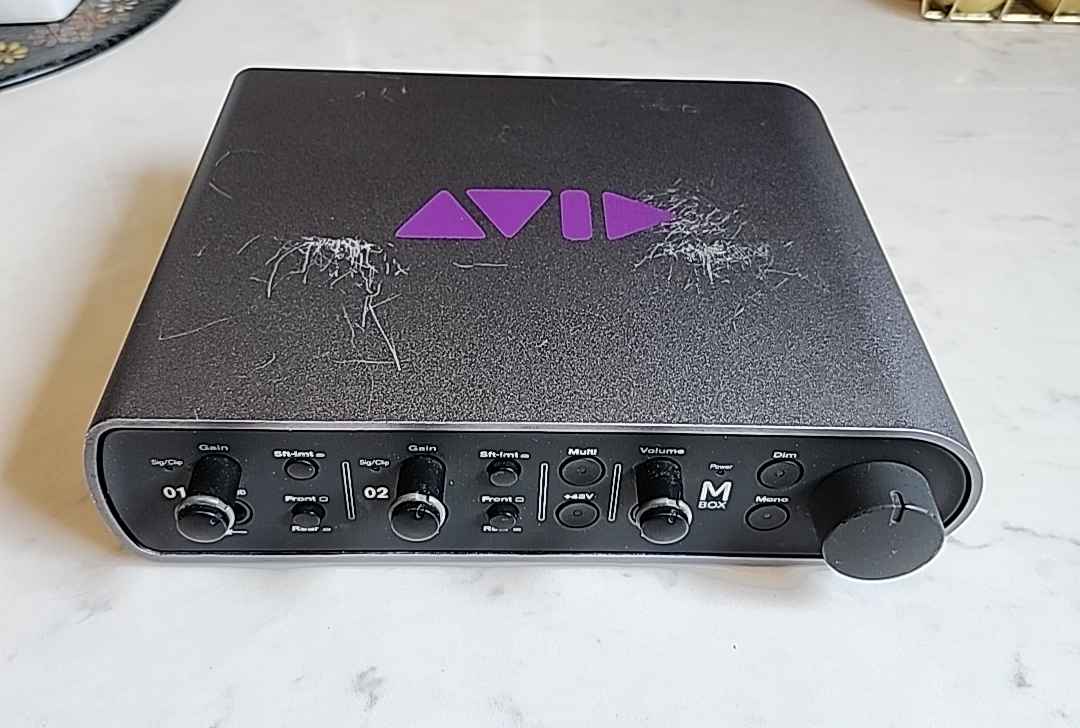 Avid M Box Audio Interface