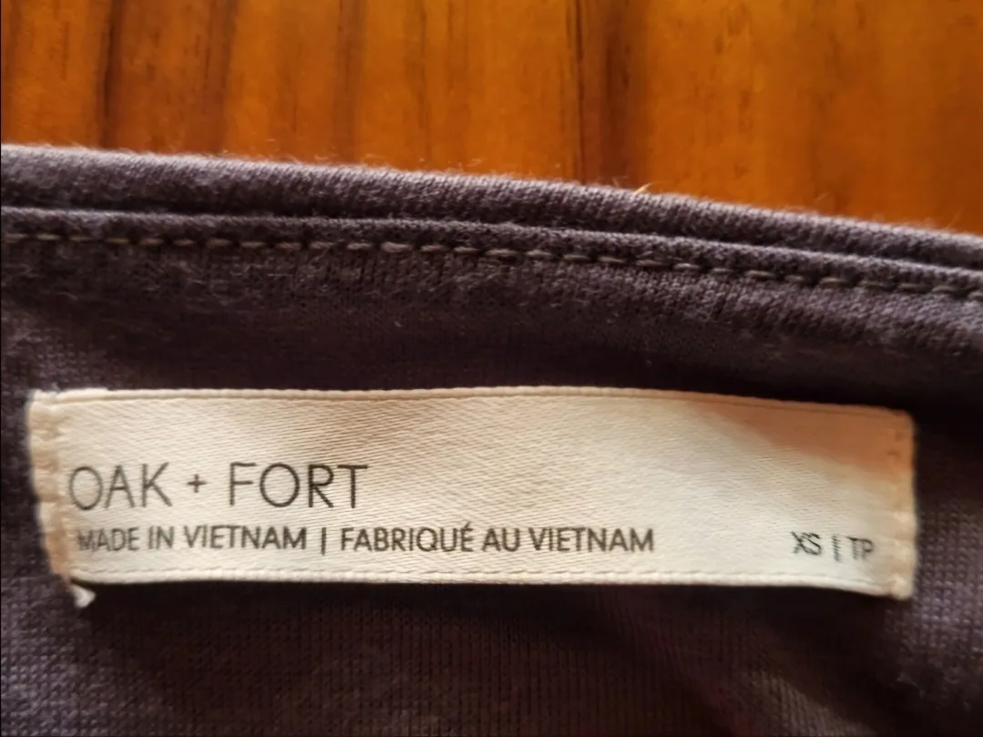 ❣️ Oak + Fort Pleated Midi Dress Dark Gray XS / Small image indicator(5)