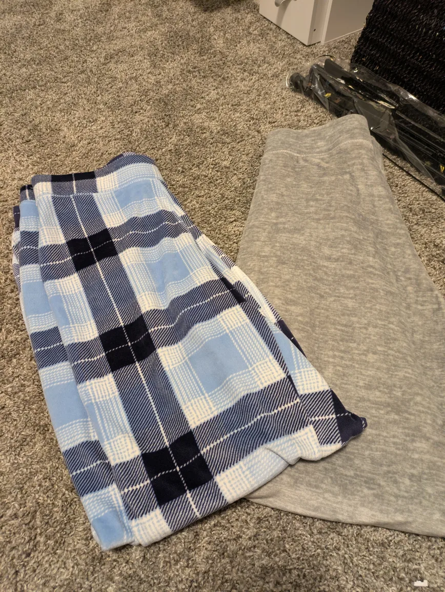 Plaid & Grey Lounge Pants thumbnail