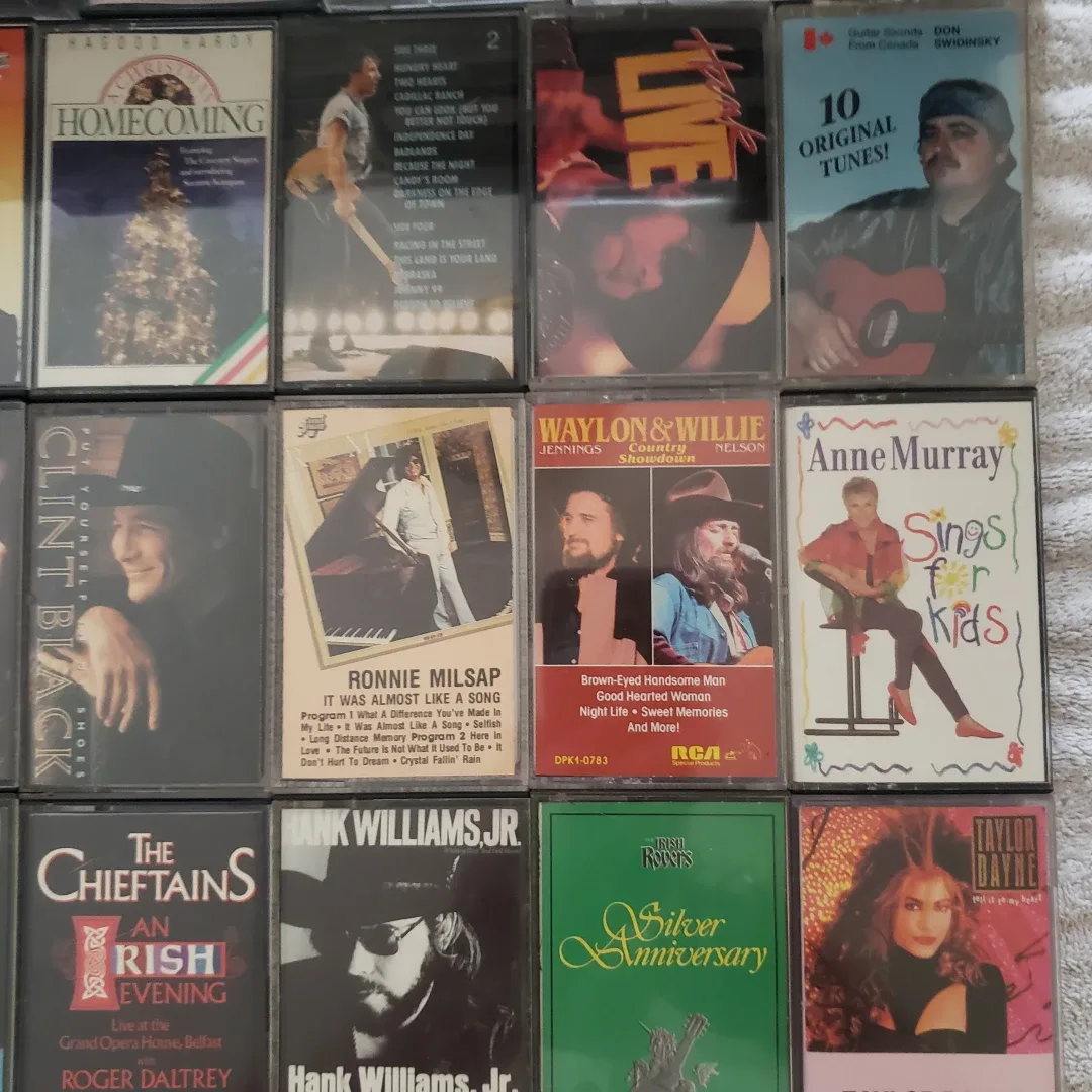 Collection of Various Cassette Tapes image indicator(2)