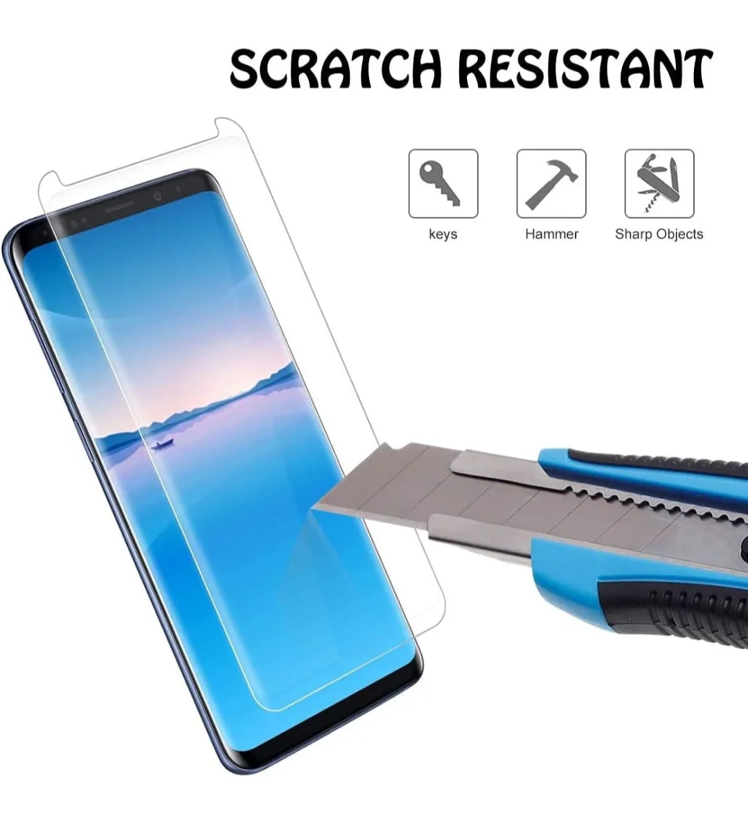 BNIB Samsung S9 Plus Tempered Glass Screen Protector image indicator(3)