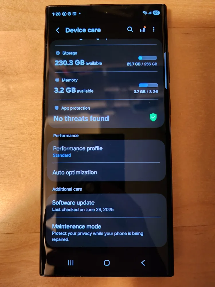 Samsung Galaxy S23 Ultra 6.8" 8GB/256GB-Phantom Black image indicator(2)